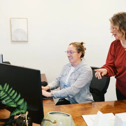 Collaborative financial planning session